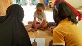 English for Children Di Dusun Wonodoyo